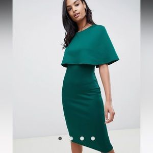 Club L cape midi dress London S 4